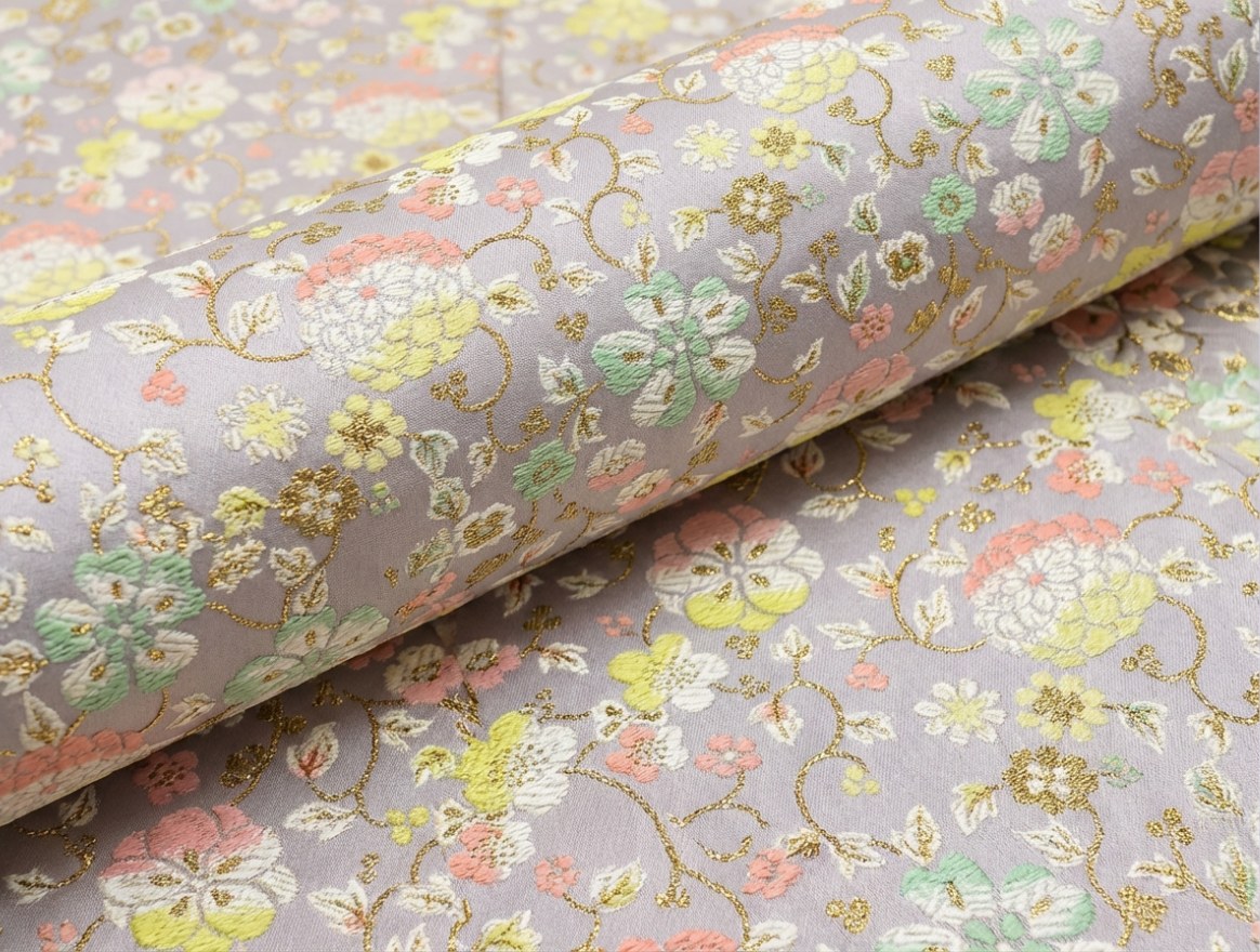 金襴スニーカー 正面ビュー